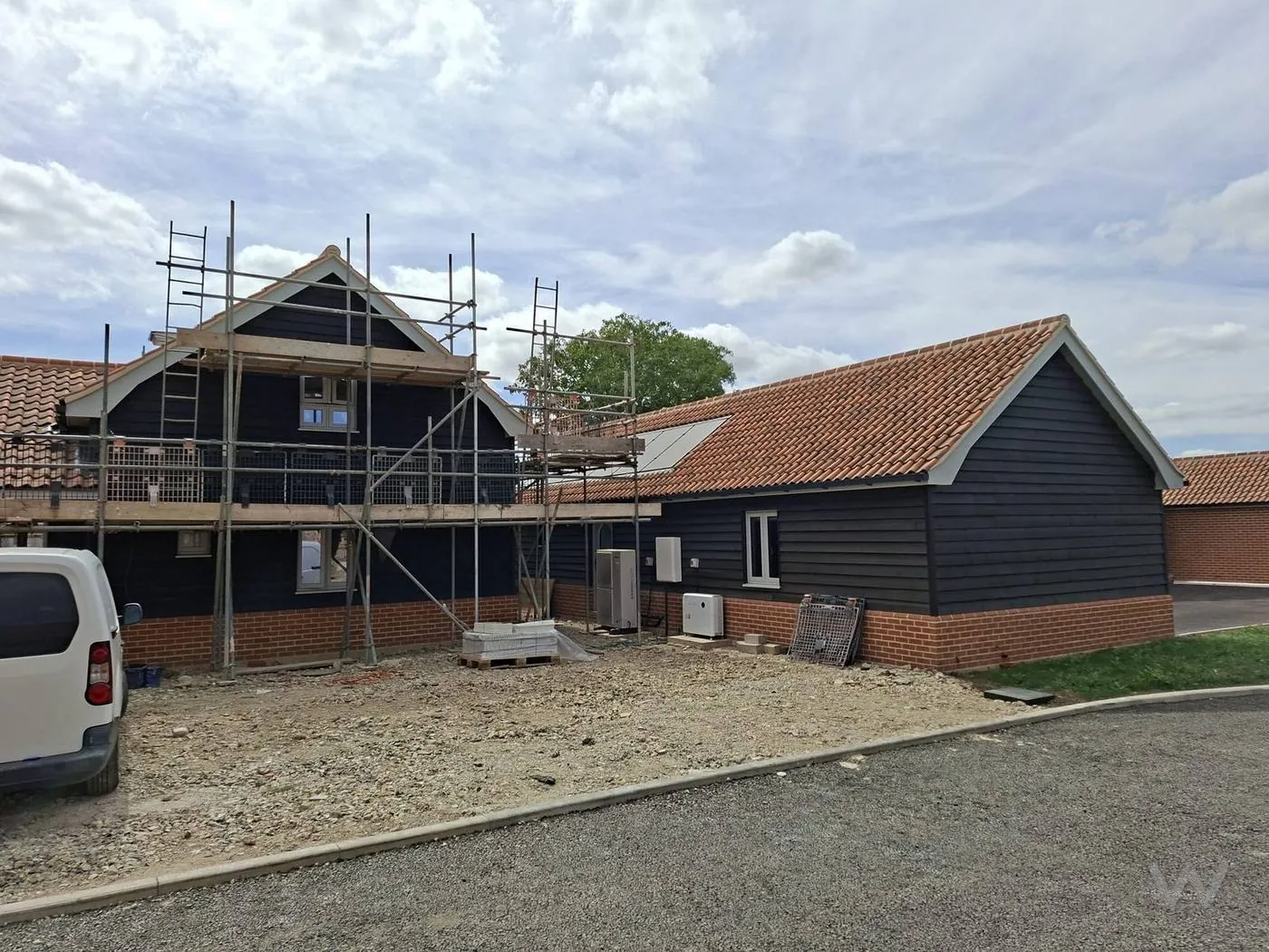 New-build development, Elmswell, Suffolk — Wall2Wall internal package