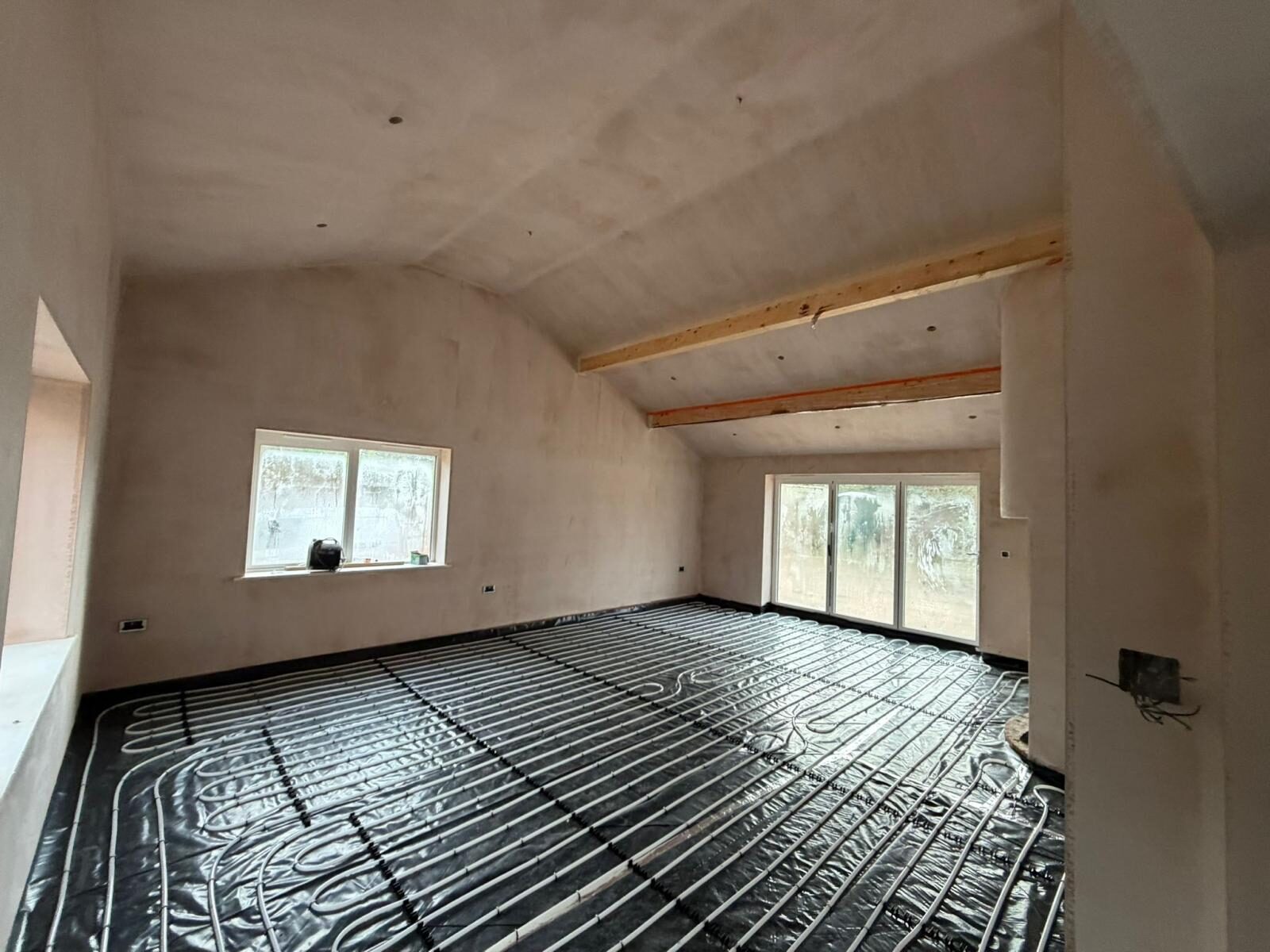 Commercial office fit-out, Stowmarket — partitioning and dry lining