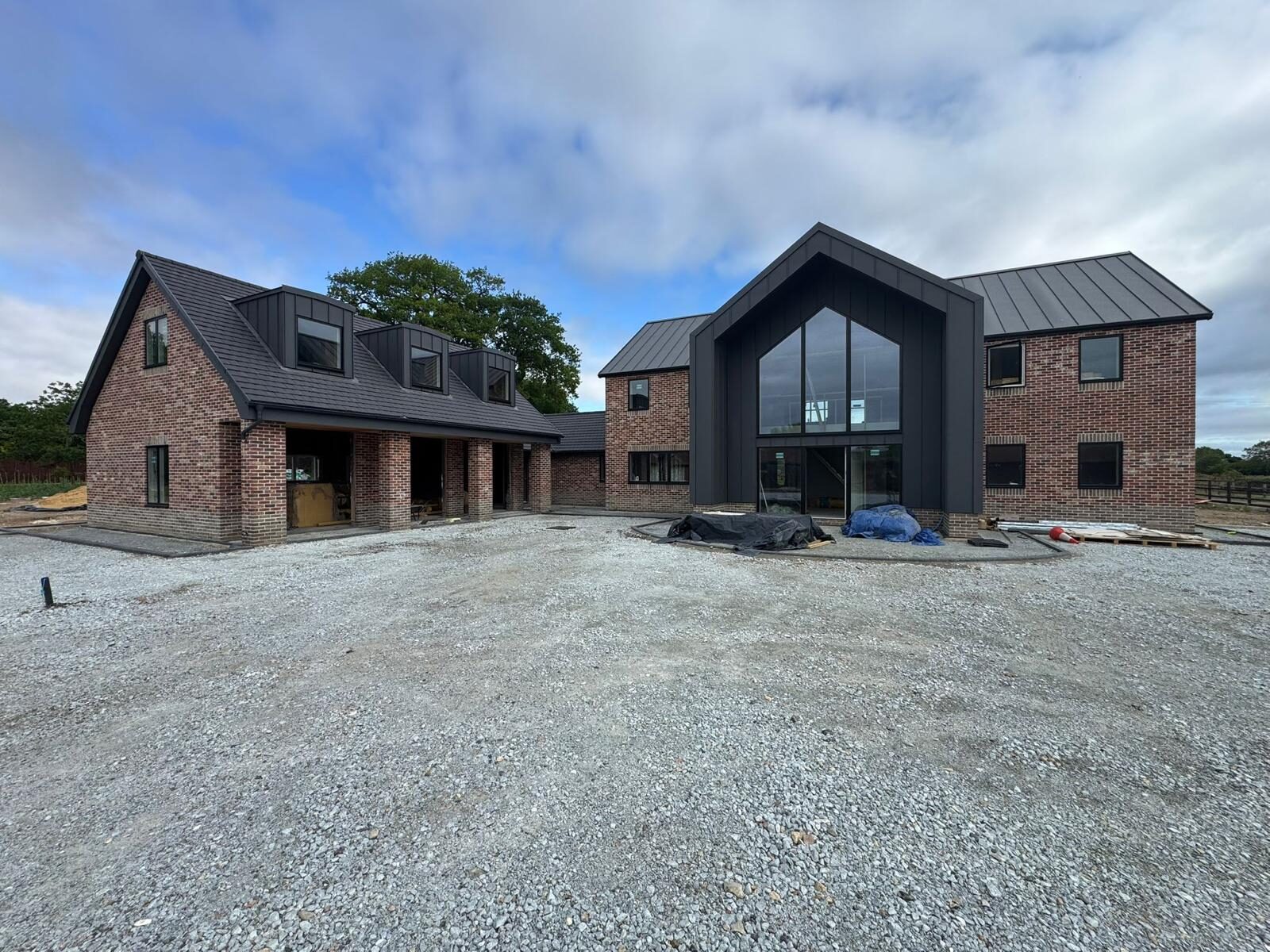 Completed new-build home, Thorndon, Suffolk